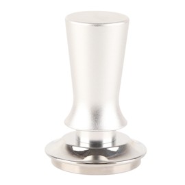 Coffee Tamper Coffee Powder Press Hammer Stainless Steel Constant Pressure for Coffee Accessories Silver 53mm