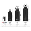 LES ARTISTES Paris A-2376 Bottle'Up 2.0 Thermos Flask, 1 Litre,