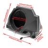 SAUTVS Sport Speaker Enclosures for Polaris RZR PRO XP, Rear