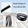 HKAOSDUUH 07200725 07200513 70709200 Snow Thrower V-Belt for Ariens Snow