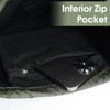 WANDF Drawstring Backpack with Shoulder Pads Sports Gym Bag Water