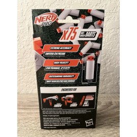 Nerf Pro Performance Half Length Darts Blaster Mag  x 75 Brand New
