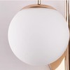 Double Sconce Simple Modern Dual Headed Glass Metal Energy Saving