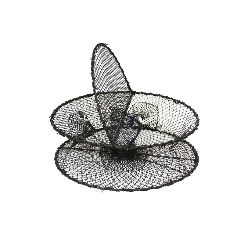 Promar Collapsible Shrimp Pot with Hinged Tending Door, 32-Inch