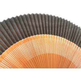 VX VXGBL-022 Plain Black Men's Lightweight Folding Fan Bag Included