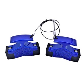 Mean Stop Gen 2 Hydraulic Steering Locks (Comes with .75" Diameter 4" Width Rod Clips) (Blue)