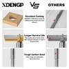XDENGP Forstner Bit 1/2 inch Shank, 2-5/8 inch Cutting Diameter,
