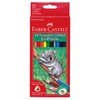 Faber-Castell Triangular Colored EcoPencils - 12 Pack Colored Pencils for