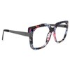 Zeelool Readers Oversized Thick Square Reading Eyeglasses for Women with