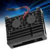 Aluminium Alloy Armor Case Kit with Dual Cooling Fan Heatsink