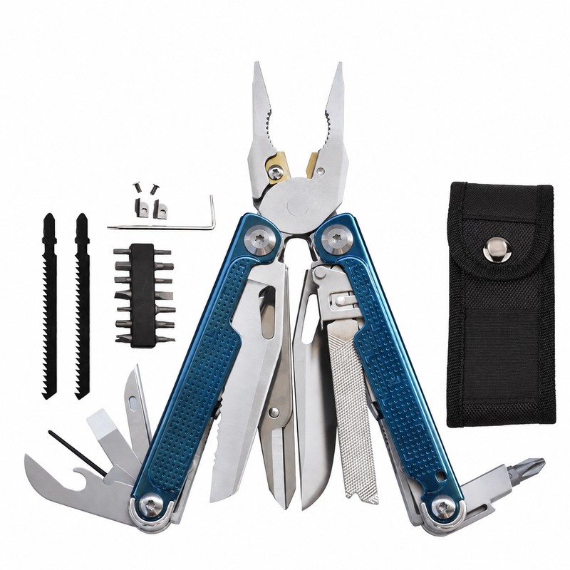 Folding Multitool Pliers for Camping – Stainless Steel Utility Tool