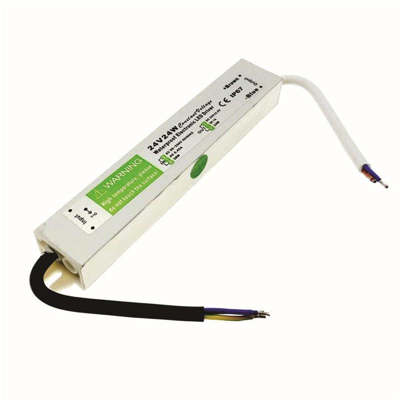 DC 24V IP67 Waterproof LED Driver Power Supply Transformer for