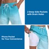 Houselog Mens Swim Trunks with Compression Liner 2 in 1