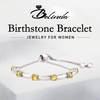 Belinda Jewelz Fine Bracelet Tennis Style Pull String Birthstone Jewelry