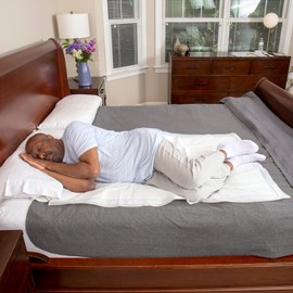 Stryker - Sage Microclimate Body Pad - Large Size 50"x36" - Pack of 5 Pads – Full-Body, Breathable, Four-Layer Disposable Underpads for Incontinence Care