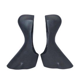 JMFahrrad Bicycle Brake Lever Hoods Compatible with Shi-Mano ST-RS685, Silicone Rubber Brake Shift Covers Replacement, Black, 1 Pair