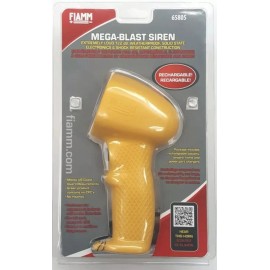 Fiamm 65805 Mega Blast Siren Horn Yellow Battery Powered FREE SHIPPING  & SEALED
