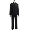 SBluuCosplay Japanese School Uniform Cosplay Costume Black Jacket and Pants