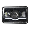 Truck Front Square LED Headlight with High Low Beam DRL