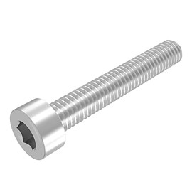 SECCARO 20 x M8 x 50mm Stainless Steel V2A VA A2 Cylinder Screws DIN 912 / ISO 4762 Hex Socket Full Thread