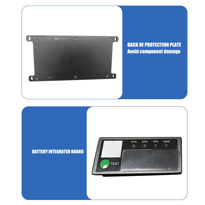 Lithium Battery Protection Board 24S 72V 120A Active Balance PCB