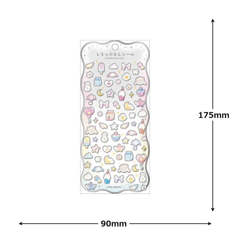 Kamiojapan Sticker Shiropplun Sticker Shiropplun 231147