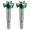 sourcing map 2pcs Forstner Drill Bits 1-1/4" (32mm) Carbide Upgraded