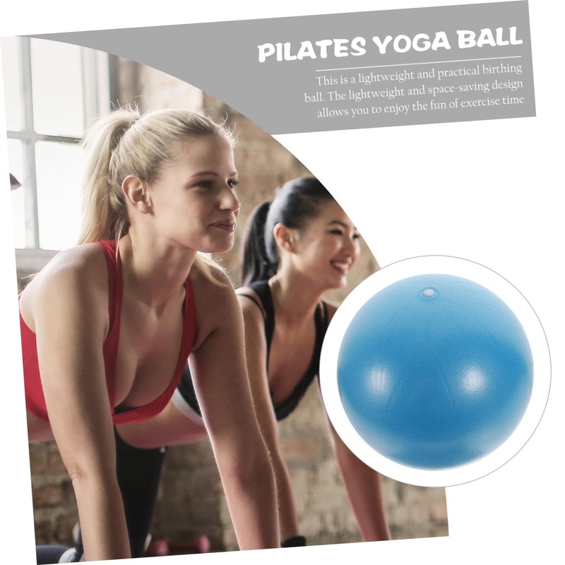 Sosoport 9 Inch Pilates Ball Home Gym Yoga Accessory Portable
