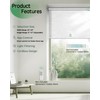 Motorized Blinds App Control, Jacquard White, 32" W x 72"
