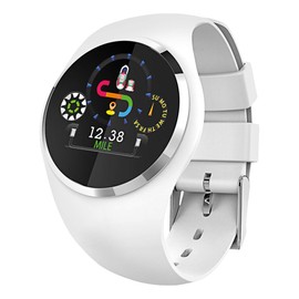 Atlanta Smartwatch with Touch Display White 9703/0