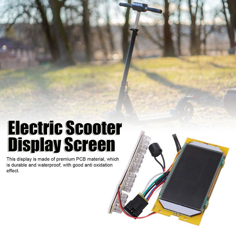 Electric Scooter LCD Display Screen Replacement Universal 36V for KUGOO