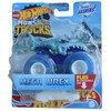 Hot Wheels Monster Trucks Mega Wrex, Blizzard Bashers Re-Crushable Car