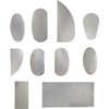 Feqsky 10pcs Steel Cutter Ceramic Tools, Sculpture Pottery Modeling Cutter