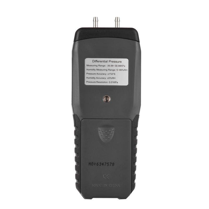SMART SENSOR AS511 Digital Differential Pressure Gauge -39.98~39.98KPA Manometer Dual