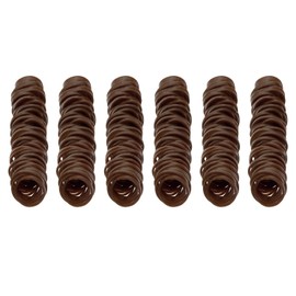 ONLYKXY 400pcs Natural Rubber Bands,15mm/0.6inch Soft Elastic Bands Hair Ties for Hair Braids Hair Mini Rubber Ring (Brown)