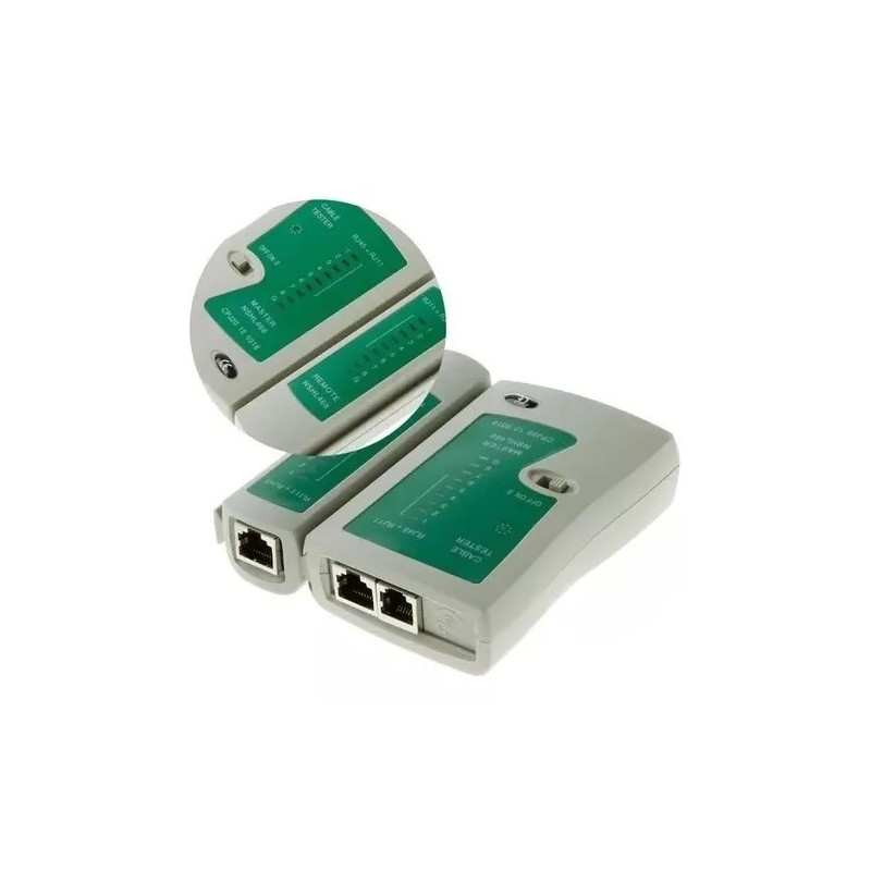 Taej 85 Tester Cable De Red Utp Rj11 Rj12 Rj45