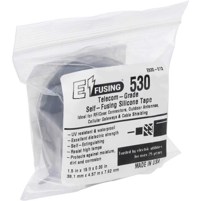 530 – High Performance Self-Fusing Silicone Sealing Tape for Coax