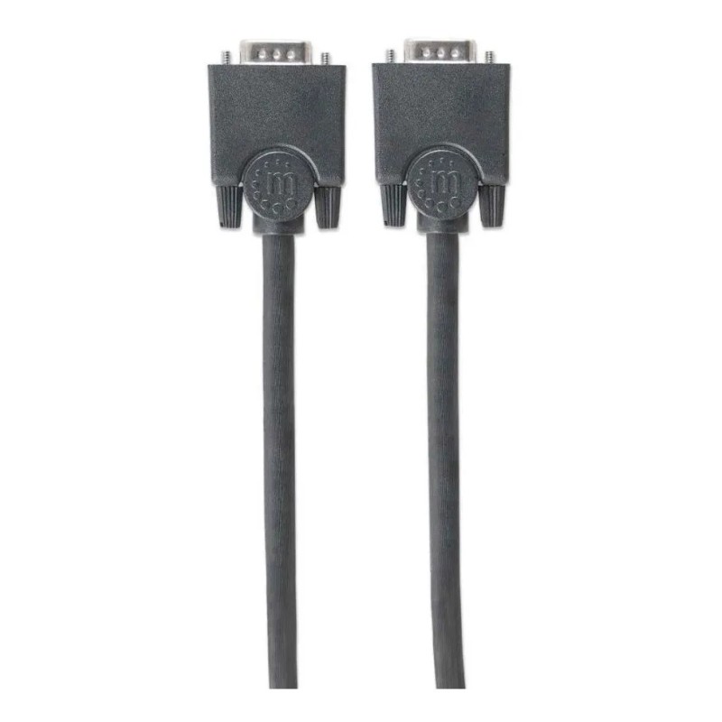 Cable VGA Manhattan Macho a Macho 4.5m Blindado Alta Calidad