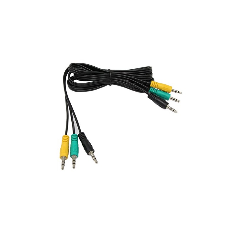 Cable de audio de 3,5 mm de 3 a 3