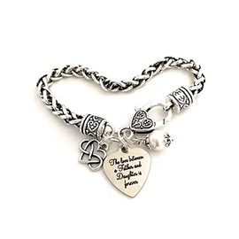 Father Daughter Bracelet, Daddy's Little girl gift, Sweet 16 gift, Gift for Daughter, Wedding gift from Dad, Mother's Day Gift, Bride Gift, Family Jewelry, Daughter Birthday