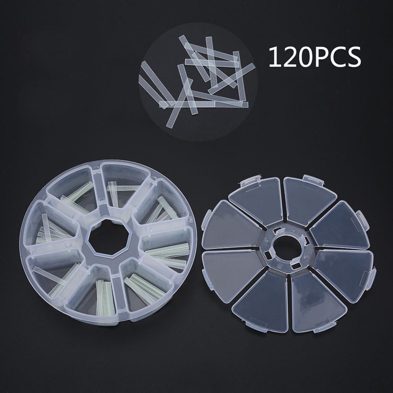 120pcs/box Ingrown Pedicure Toenail Straightening Clip Toe Nail Sticker Patch