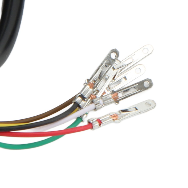 6 Wire Thumb Throttle with ON/OFF Switch Battery Indicator 22mm