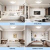 EASY EAGLE LED Ceiling Light, Flat, Round Ceiling Light, 4000