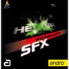 ANDRO Hexer Powergrip SFX Rubber Green 1.7 mm