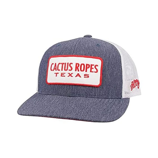 HOOEY Gorra de Camionero Ajustable con Logotipo de Cuerdas de