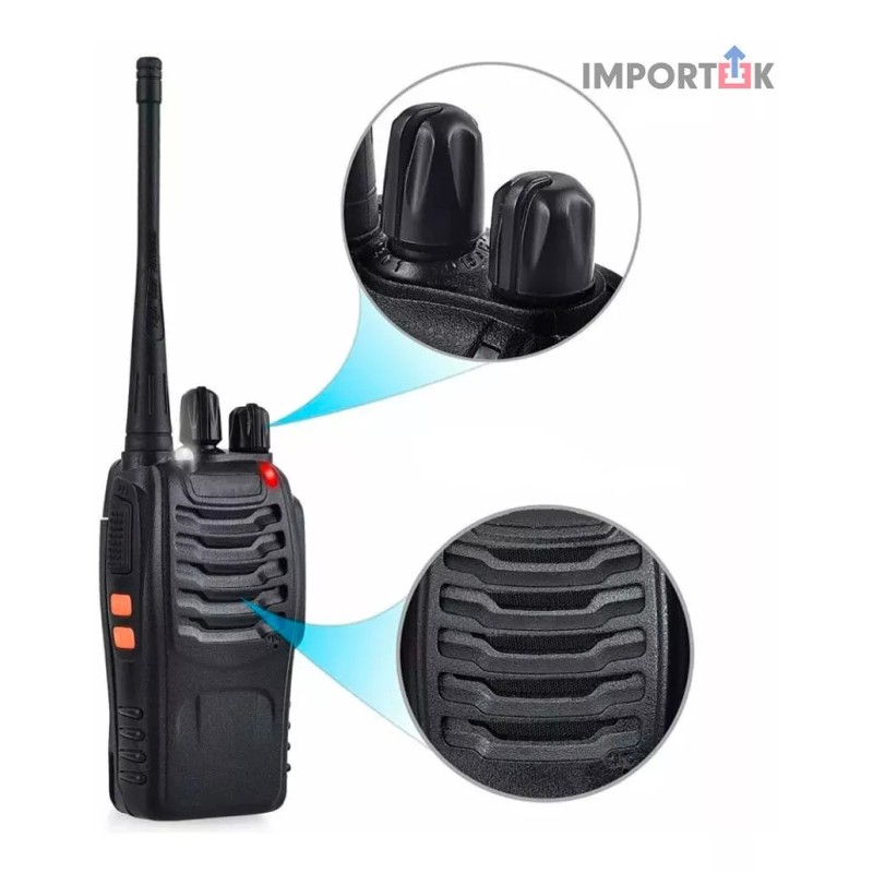 Importeek 4pz Radio Comunicacion Profesional Largo Alcance 2 Vias