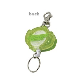 ESK Japan Powerpuff Girls 17179 Rubber Reel Keychain Buttercup Keychain with Reel Mascot Collection