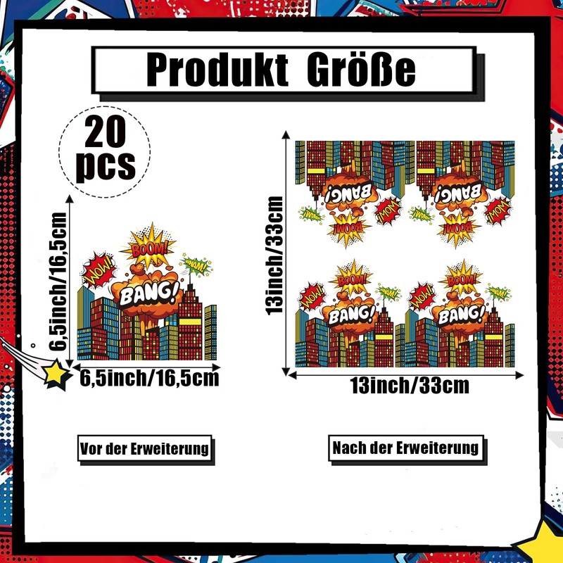 Tourima Super Held Pack of 20 Napkins