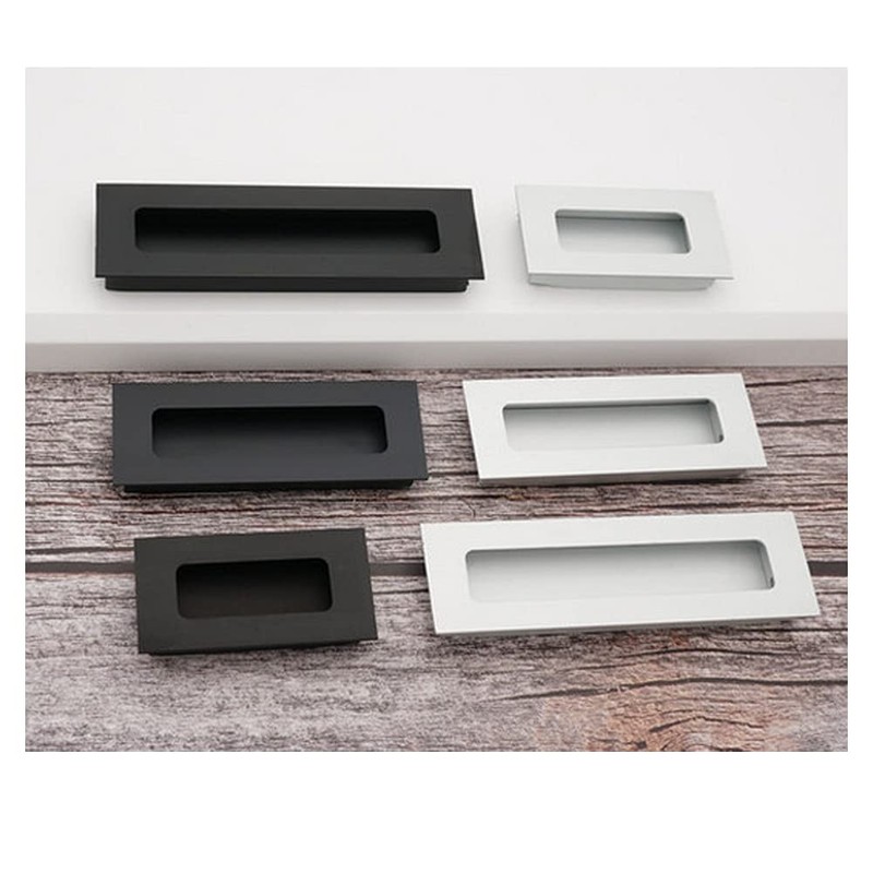 BOZONLI Pack of 4 Shell Handle Sliding Door Inlet Handle