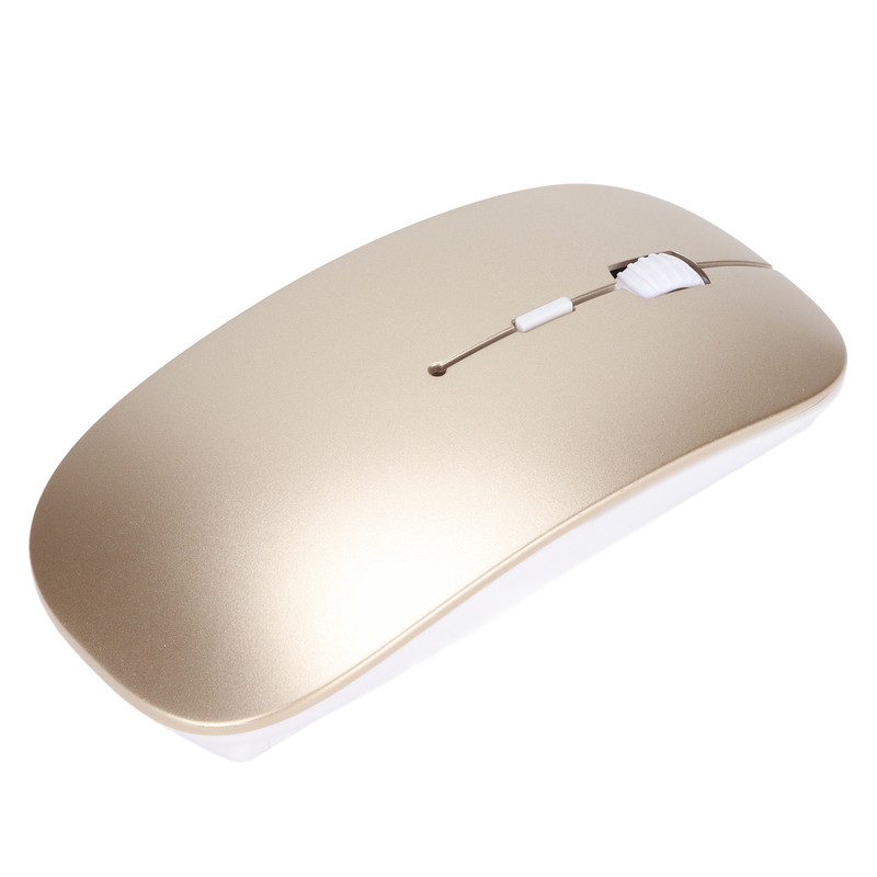 Keyboard Mouse Combo Wireless 2.4G USB Ultraslim Portable Ergonomic Wearproof